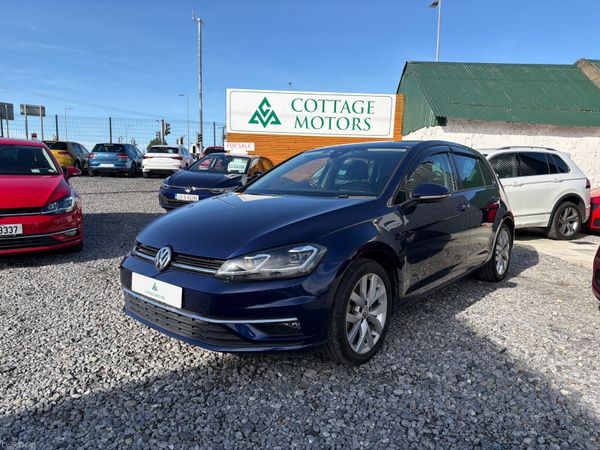 Volkswagen Golf Hatchback, Petrol, 2017, Blue