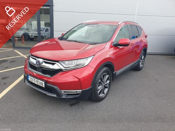 Honda CR-V SUV, Petrol Hybrid, 2022, Red