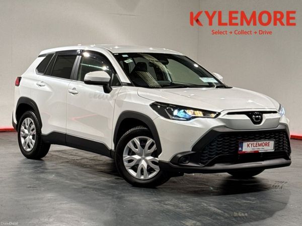 Toyota Corolla Cross SUV, Petrol Hybrid, 2025, White
