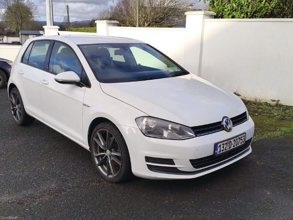 Volkswagen Golf Hatchback, Diesel, 2013, White