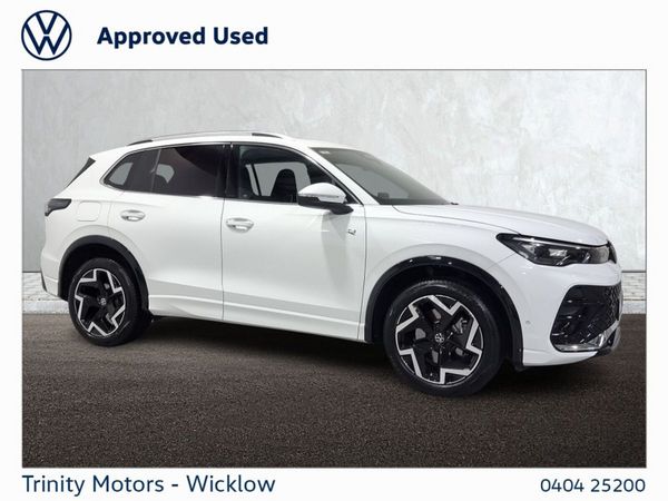 Volkswagen Tiguan SUV, Petrol Plug-in Hybrid, 2024, White