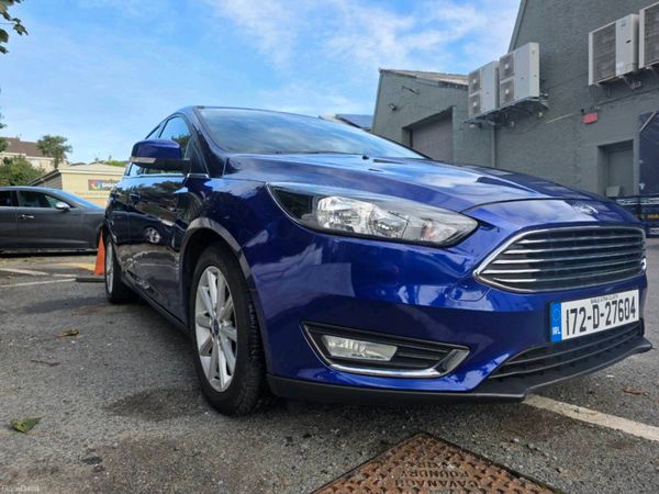 Ford Focus Hatchback, Petrol, 2017, Blue