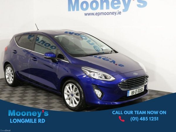 Ford Fiesta Hatchback, Petrol, 2018, Blue