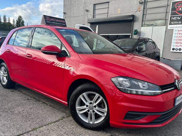 Volkswagen Golf Hatchback, Petrol, 2018, Red