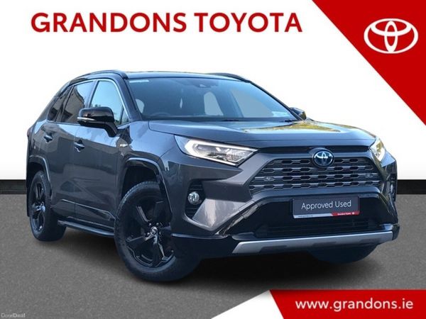 Toyota RAV4 SUV, Petrol Hybrid, 2022, Grey