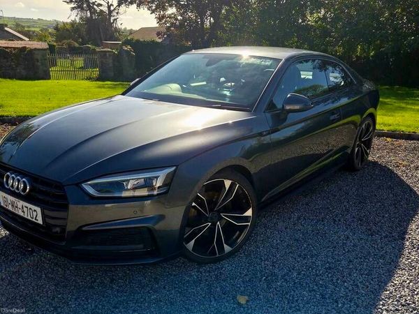 Audi A5 Coupe, Petrol, 2018, Grey