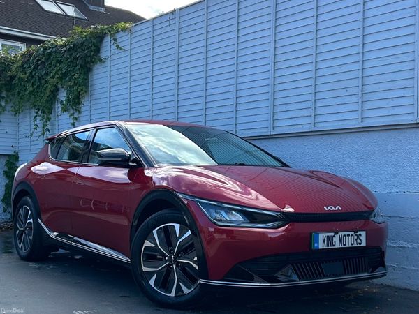 Kia EV6 Hatchback, Electric, 2022, Red