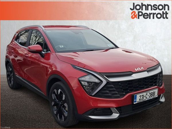 Kia Sportage SUV, Petrol Plug-in Hybrid, 2023, Red