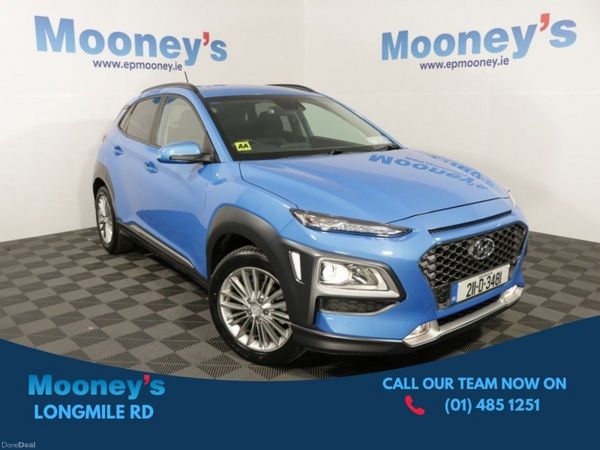 Hyundai KONA SUV, Petrol, 2021, Blue