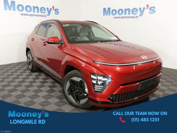 Hyundai KONA SUV, Electric, 2026, Red