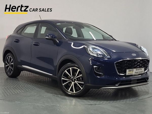 Ford Puma MPV, Petrol Hybrid, 2023, Blue