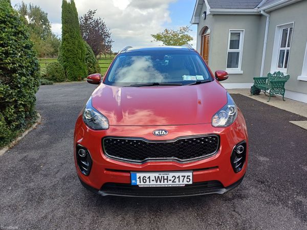 Kia Sportage SUV, Diesel, 2016, Red