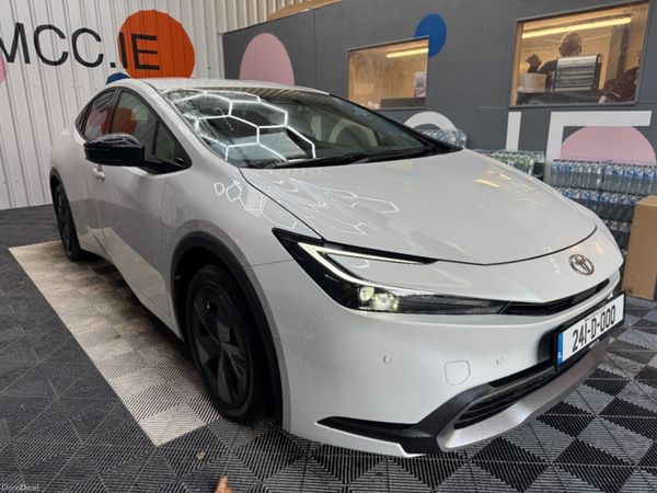 Toyota Prius Saloon, Petrol Hybrid, 2024, White