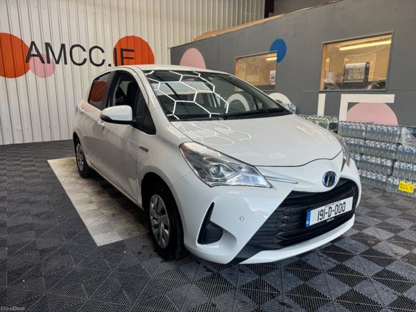Toyota Vitz Hatchback, Petrol, 2019, White