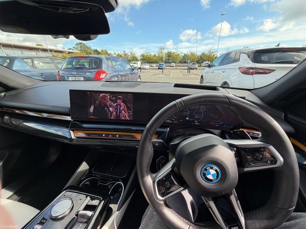 BMW 5-Series Estate, Petrol Plug-in Hybrid, 2025, Black
