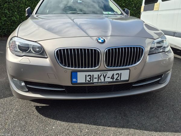 BMW 5-Series Saloon, Diesel, 2013, Silver