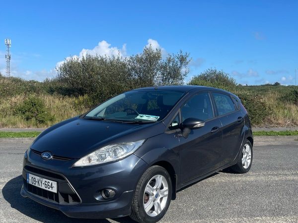 Ford Fiesta Hatchback, Petrol, 2009, Grey
