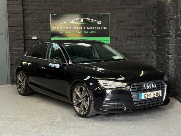 Audi A4 Saloon, Diesel, 2017, Black