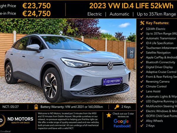 Volkswagen ID.4 Estate, Electric, 2023, Grey