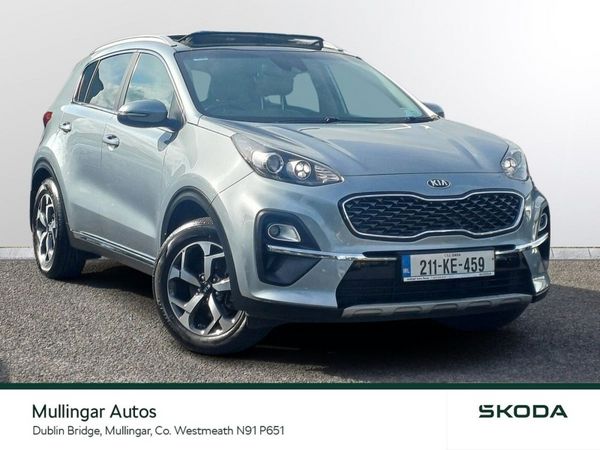 Kia Sportage SUV, Diesel Hybrid, 2021, Grey