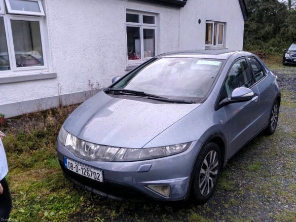 Honda Civic Hatchback, Diesel, 2008, Blue
