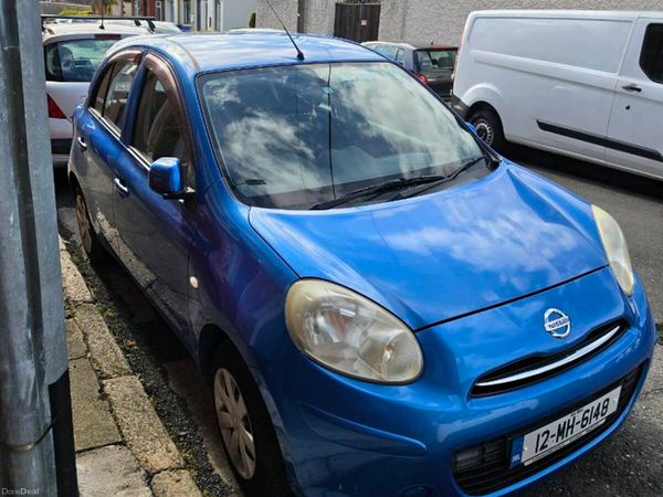 Nissan March Hatchback, Petrol, 2012, Blue