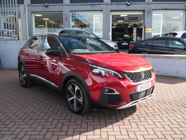 Peugeot 3008 Estate, Diesel, 2021, Red