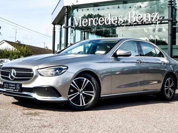 Mercedes-Benz E-Class Saloon, Diesel Hybrid, 2023, Silver