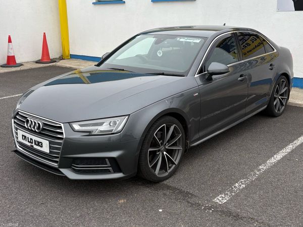 Audi A4 Saloon, Diesel, 2017, Grey