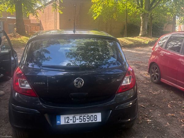 Vauxhall Corsa Hatchback, Petrol, 2012, Black