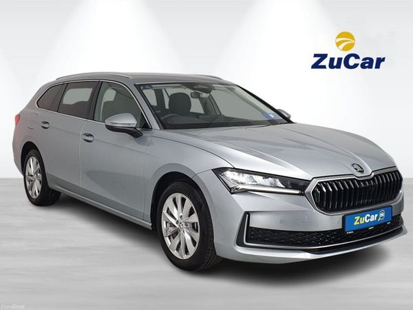 Skoda Superb Estate, Petrol Plug-in Hybrid, 2025, Silver