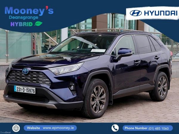 Toyota RAV4 SUV, Petrol Hybrid, 2023, Blue