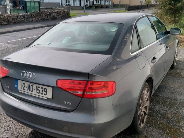 Audi A4 Saloon, Diesel, 2012, Grey