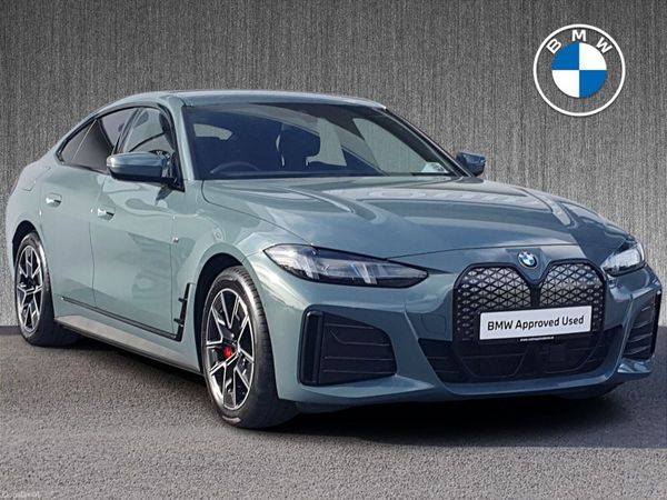BMW i4 Saloon, Electric, 2026, Green