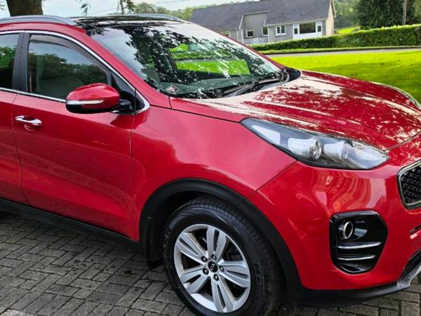 Kia Sportage SUV, Diesel, 2018, Red