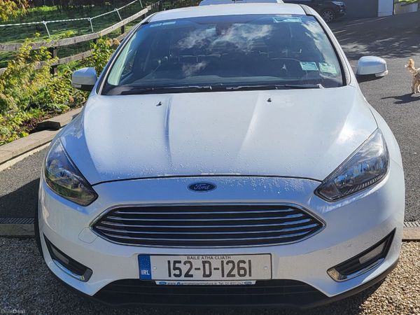 Ford Focus Saloon, Diesel, 2015, White