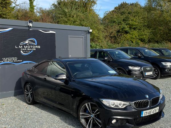 BMW 4-Series Coupe, Diesel, 2017, Black