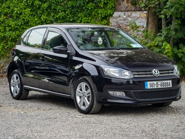 Volkswagen Polo Hatchback, Petrol, 2014, Black