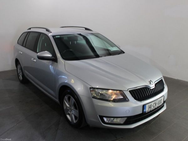 Skoda Octavia Estate, Diesel, 2014, Silver