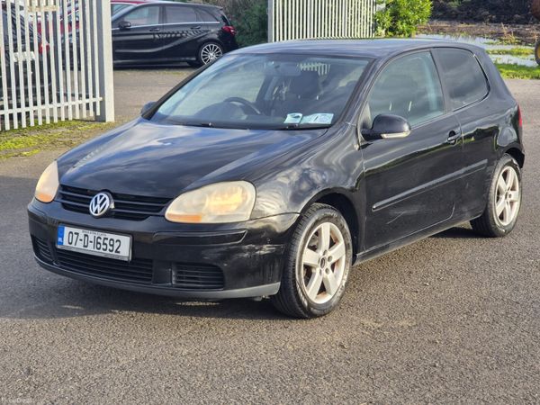 Volkswagen Golf Hatchback, Petrol, 2007, Black