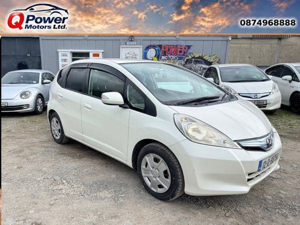 Honda Fit Hatchback, Petrol Hybrid, 2012, White