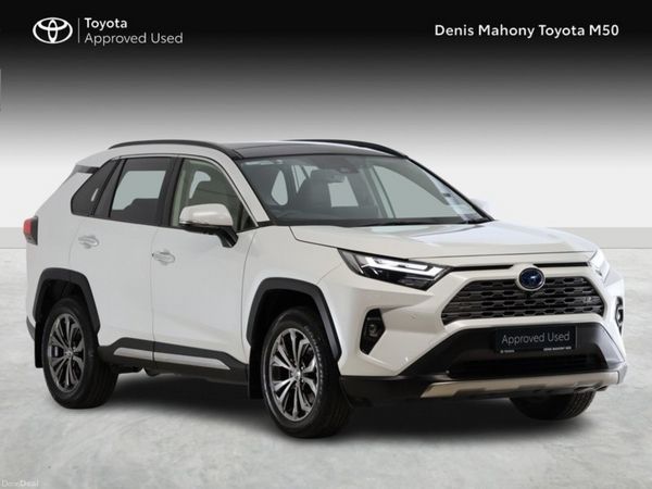 Toyota RAV4 SUV, Petrol Hybrid, 2023, White