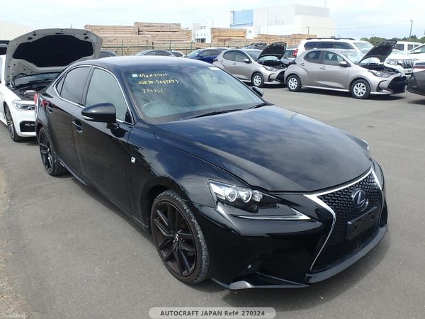 Lexus IS Saloon, Petrol Hybrid, 2015, Black