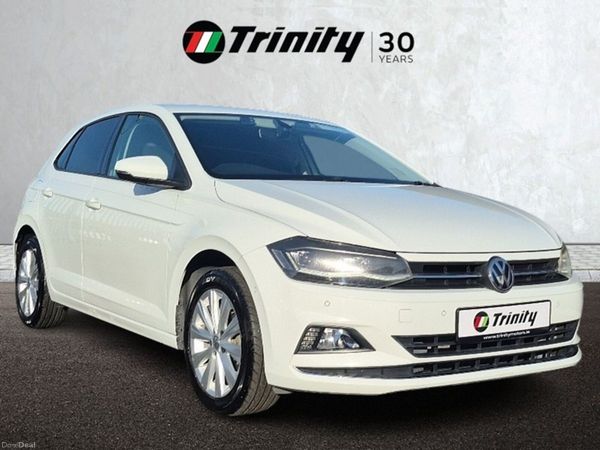 Volkswagen Polo Hatchback, Petrol, 2019, White