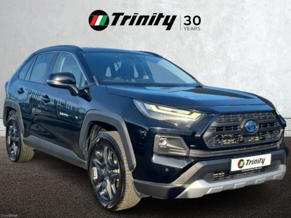 Toyota RAV4 SUV, Petrol Hybrid, 2022, Black