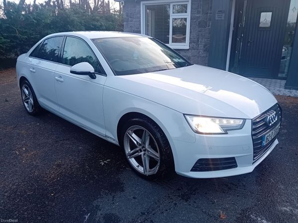 Audi A4 Saloon, Petrol, 2016, White