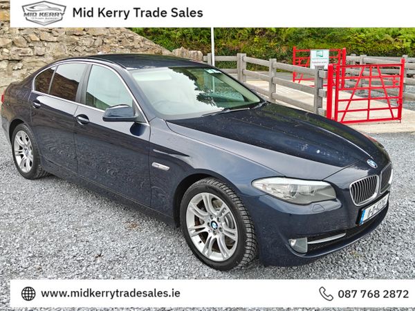 BMW 5-Series Saloon, Diesel, 2011, Blue