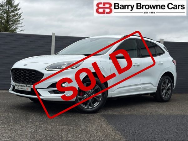 Ford Kuga Hatchback, Petrol Hybrid, 2023, White