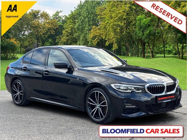 BMW 3-Series Saloon, Diesel, 2019, Black