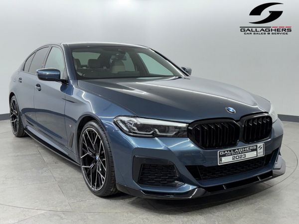 BMW 5-Series Saloon, Diesel, 2023, Blue